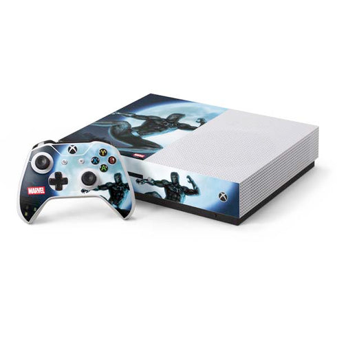 Marvel Black Panther Jumping Through Air Xbox One Skins